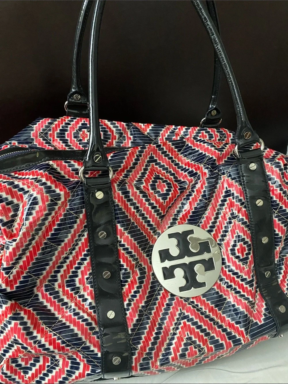 Tory Burch Travel Set Weekender Carryon Luggage Oversized Duffle Bag & Tote
